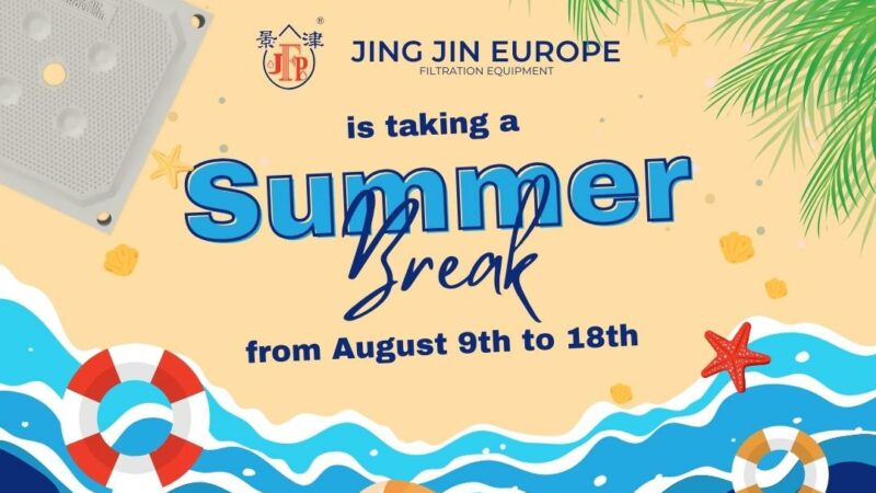 Jing Jin Europe is taking a Summer Break!